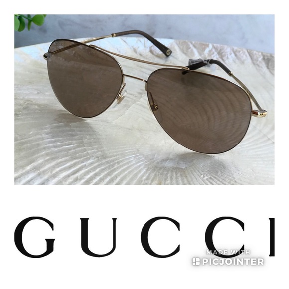 Gucci Accessories - GUCCI🍁🍂Aviator Women’s Sunglasses Authentic